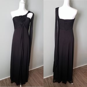 Alex Evenings | Sequin Beaded Elegant Strapless Maxi Evening Dress